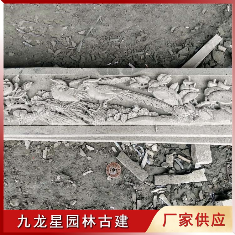 花開(kāi)富貴浮雕圖片